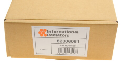 Фото 4 - Радиатор печки Van Wezel 82006061