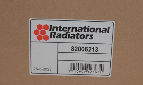 Фото 2 - Радіатор печі Van Wezel 82006213