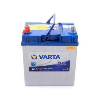 Автомобільний акумулятор 6СТ-40 BLUE dynamic (A15) - VARTA 540 127 033