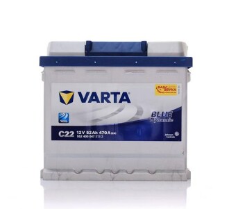 Фото 2 - Автомобільний акумулятор VARTA 552 400 047 (552400047)