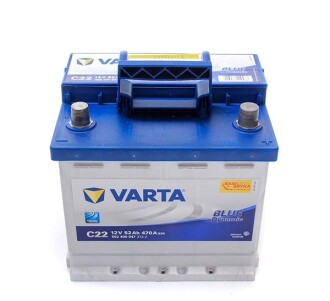 Фото 5 - Автомобільний акумулятор VARTA 552 400 047 (552400047)