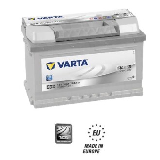 Акб silver dynamic 74 ач 750 а -/+ /278x175x175/ - (1672942) VARTA 574402075