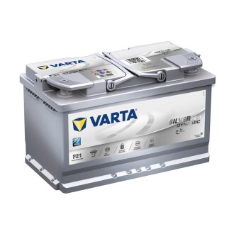 Акумулятор 80Ah-12v Start-Stop Plus AGM (315х175х190), R, EN 800 - (371102S720) VARTA 580901080 (фото 1)