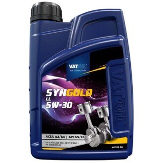 Syngold LL 5W-30 1л Синтетична моторна олива - VATOIL 50016 (фото 1)