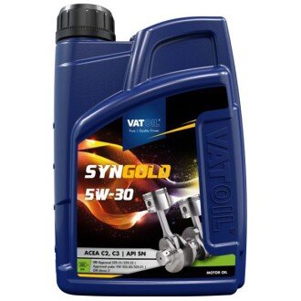 Syngold 5W-30 1л Синтетична моторна олива - VATOIL 50025