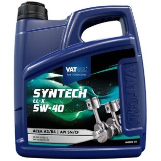 Syntech LL-X 5W-40 4л Синтетична моторна олива - VATOIL 50035 (фото 1)