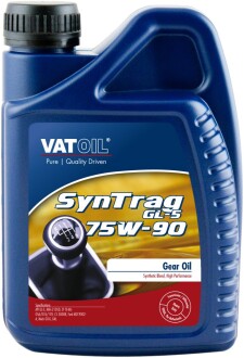 Syntrag GL-5 75W-90 1л Напівсинтетична трансмісійна олива для механічної коробки передач - VATOIL 50091