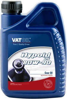 Hypoid LS 80W-90 1л Мінеральна трансмісійна олива для диференціалів GL-5 LS - VATOIL 50169