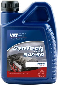 Syntech LL-X 5W-50 1л Синтетична моторна олива - VATOIL 50397 (фото 1)