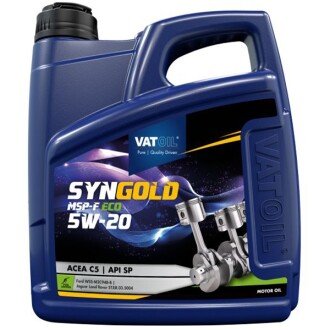 Syngold MSP-F ECO 5W-20 4л Синтетична моторна олива - VATOIL 50777