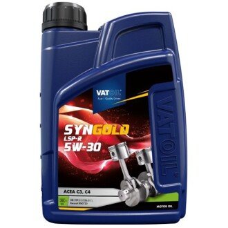 Моторна олива SynGold LSP-R 5W-30, 1 л - VATOIL 50788