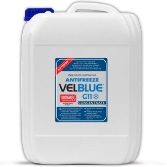 Антифриз-концентрат G11 VelBlue синий, 20л - VELVANA VELBLUEG1120KG