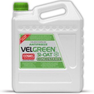 Антифриз-концентрат VelGreen SI-OAT Concentrate -80°C зелений, 5л - VELVANA VELGREENCIOAT49KG