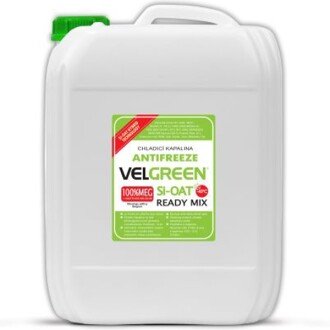 Антифриз G11 VelGreen Si-OAT Ready Mix -40°C зелений, 10л - VELVANA VELGREENCIOATRM96KG