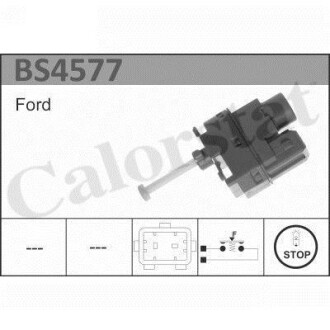 Вимикач ліхтаря стоп-сигналу - (dd1066490, c2s3685, 94bb9c872ac) Vernet BS4577