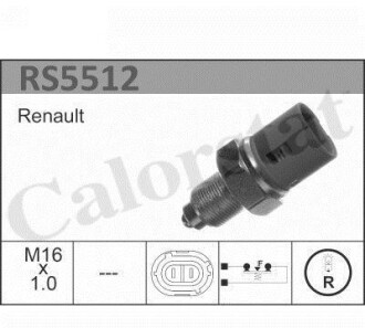 Выключатель, фара заднего хода - Vernet RS5512