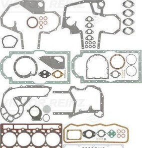 Повний комплект прокладок двигуна ((EN) Large kit) CASE IH 100 HYDRO, 258, 268, 268 B, 278, 288, 288 L, 2500, 2500 A, 2500 B, 2544, 3220, 3514 D, 454, 474, 475, 484, 485, 485 L, 485 XL, 495 - VICTOR REINZ 01-25800-01