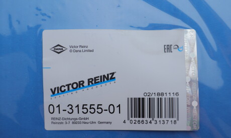 Фото 2 - Прокладки VICTOR REINZ 01-31555-01 (013155501)