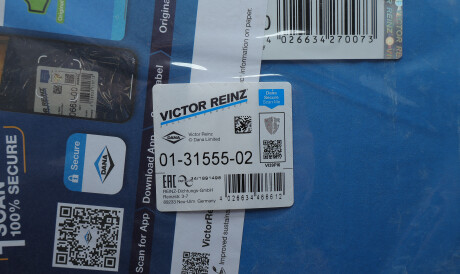 Фото 2 - Прокладка VICTOR REINZ 01-31555-02 (013155502)