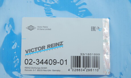 Фото 2 - Комплект прокладок VICTOR REINZ 02-34409-01 (023440901)