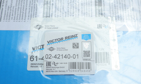 Фото 2 - Прокладки (комплект) VICTOR REINZ 02-42140-01 (024214001)