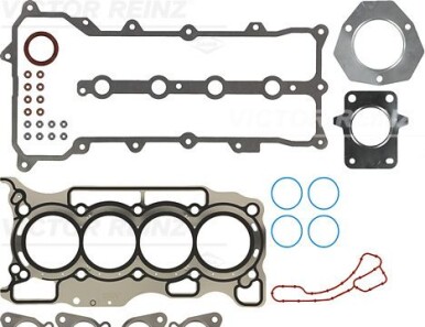 Комплект прокладок (верхн.) Renault Megane 1.4 TCe - (101012709R) VICTOR REINZ 02-42145-01 (фото 1)