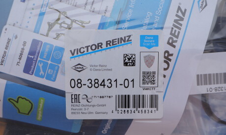 Фото 2 - Прокладка VICTOR REINZ 08-38431-01 (083843101)