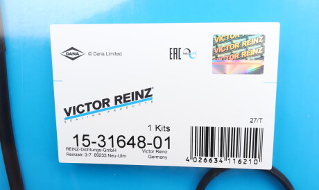 Фото 3 - Прокладка VICTOR REINZ 153164801