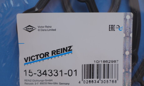 Фото 2 - Прокладка VICTOR REINZ 15-34331-01 (153433101)