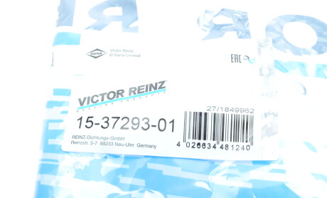 Фото 6 - Прокладка VICTOR REINZ 15-37293-01 (153729301)