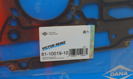 Фото 3 - Прокладка ГБК блока циліндрів VICTOR REINZ 61-10019-10 (611001910)