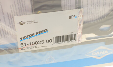 Фото 3 - Прокладка ГБК блока циліндрів VICTOR REINZ 61-10025-00 (611002500)