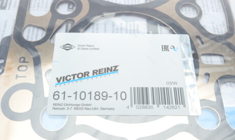 Фото 2 - Прокладка ГБК блока циліндрів VICTOR REINZ 61-10189-10