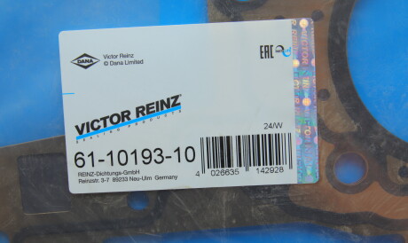 Фото 3 - Прокладка ГБК блока циліндрів VICTOR REINZ 61-10193-10