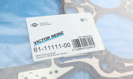 Фото 2 - Прокладка ГБЦ головки блока VICTOR REINZ 61-11111-00 (611111100)