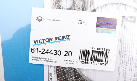Фото 2 - Прокладка ГБК блока циліндрів VICTOR REINZ 61-24430-20 (612443020)