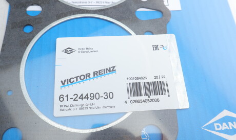 Фото 2 - Прокладка ГБЦ головки блока VICTOR REINZ 61-24490-30