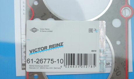 Фото 2 - Прокладка ГБК блока циліндрів VICTOR REINZ 61-26775-10 (612677510)