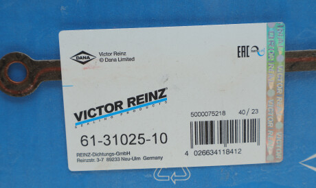 Фото 2 - Прокладка ГБЦ головки блока VICTOR REINZ 61-31025-10 (613102510)