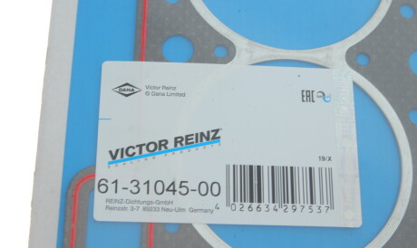 Фото 2 - Прокладка ГБЦ головки блока VICTOR REINZ 61-31045-00
