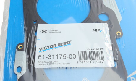 Фото 2 - Прокладка ГБК блока циліндрів VICTOR REINZ 61-31175-00 (613117500)