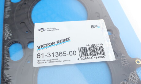 Фото 2 - Прокладка ГБК блока циліндрів VICTOR REINZ 61-31365-00