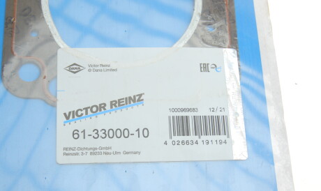 Фото 2 - Прокладка ГБК блока циліндрів VICTOR REINZ 61-33000-10 (613300010)