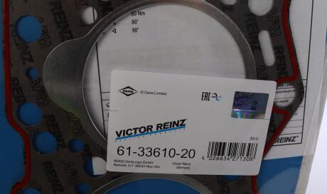 Фото 2 - Прокладка ГБЦ головки блока VICTOR REINZ 61-33610-20