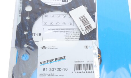 Фото 2 - Прокладка ГБЦ головки блока VICTOR REINZ 61-33720-10 (613372010)