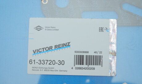 Фото 2 - Прокладка ГБЦ головки блока VICTOR REINZ 61-33720-30 (613372030)
