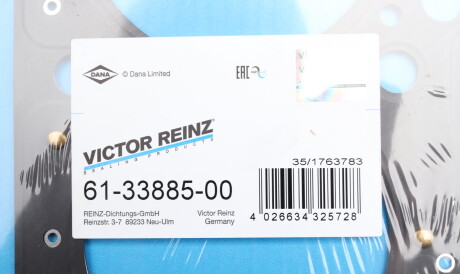 Фото 3 - Прокладка ГБК блока циліндрів VICTOR REINZ 61-33885-00