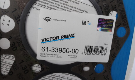 Фото 2 - Прокладка ГБЦ головки блока VICTOR REINZ 61-33950-00 (613395000)