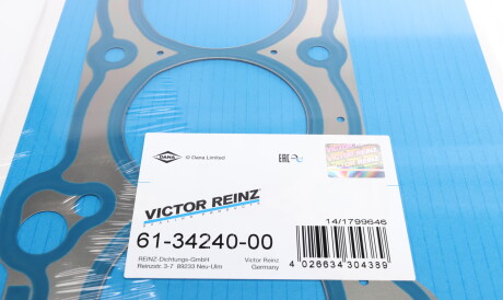 Фото 2 - Прокладка ГБЦ головки блока VICTOR REINZ 61-34240-00 (613424000)