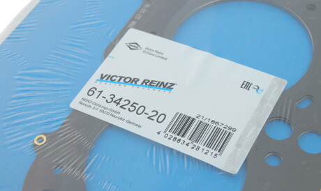 Фото 2 - Прокладка ГБК блока циліндрів VICTOR REINZ 61-34250-20 (613425020)